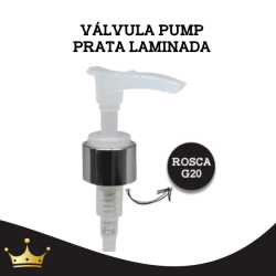 VÁLVULA - PUMP G20 PRATA