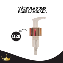 VALVULA -PUMP ROSÊ LAMINADA G28