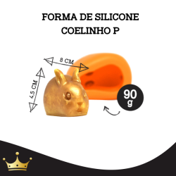 FORMA DE SILICONE - COELHINHO P