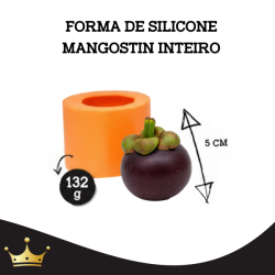 FORMA DE SILICONE - MANGOSTIN INTEIRO