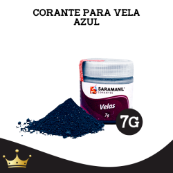 CORANTE PARA VELAS PÓ AZUL 7GRS