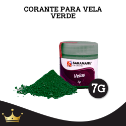 CORANTE PARA VELAS PÓ VERDE 7GRS