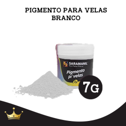 PIGMENTO PARA VELAS PÓ BRANCO 7GRS