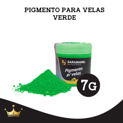 PIGMENTO PARA VELAS PÓ VERDE 7GRS