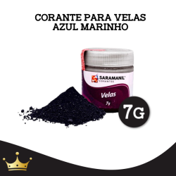 CORANTE PARA VELAS PÓ AZUL MARINHO 7GRS