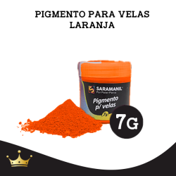 PIGMENTO PARA VELAS PÓ LARANJA 7GRS