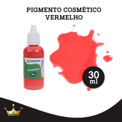 PIGMENTO -  COSMÉTICO VERMELHO 30ML