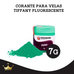 CORANTE PARA VELAS PÓ TIFFANY FLOURESCENTE 7GRS
