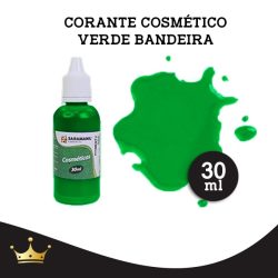 CORANTE - COSMÉTICO VERDE BANDEIRA 30ML
