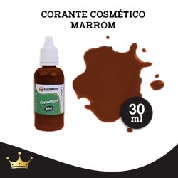 CORANTE - COSMÉTICO MARROM 30ML