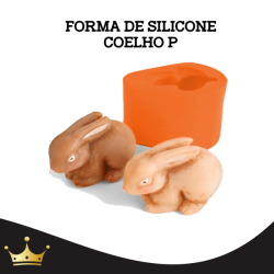 FORMA DE SILICONE - COELHO P