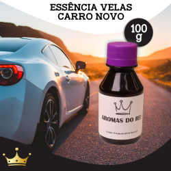 ESSÊNCIA VELAS - CARRO NOVO 100GR