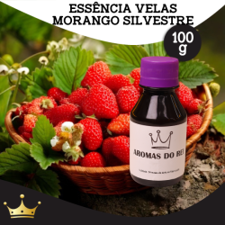 ESSÊNCIA VELAS- MORANGO SILVESTRE 100G