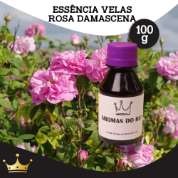 ESSÊNCIA VELAS- ROSA DAMASCENA 100G