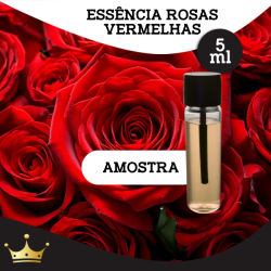 ESSÊNCIA - AMOSTRA ROSA VERMELHA 5ML