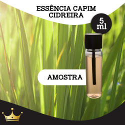 ESSÊNCIA - AMOSTRA CAPIM CIDREIRA 5ML