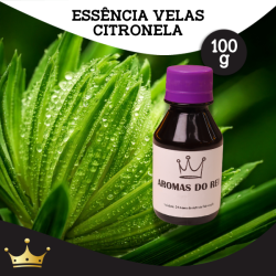 ESSÊNCIA  VELAS - CITRONELA 100G