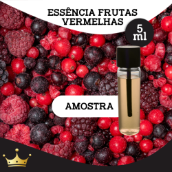 ESSÊNCIA - AMOSTRA FRUTAS VERMELHAS 5ML