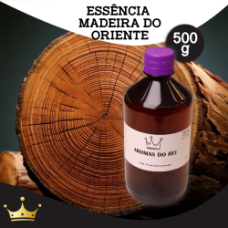 ESSÊNCIA VELAS - MADEIRA DO ORIENTE 500G