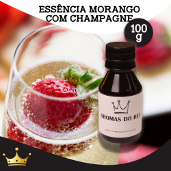 ESSÊNCIA - MORANGO COM CHAMPAGNE 100G