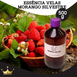ESSÊNCIA VELAS - MORANGO SILVESTRE 500G