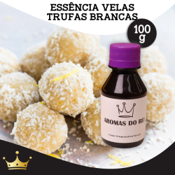 ESSÊNCIA VELAS - TRUFAS BRANCAS 100G
