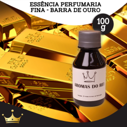 PERFUMARIA FINA - BARRA DE OURO 100G
