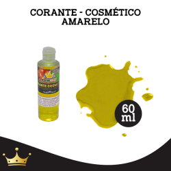 CORANTE - COSMÉTICO AMARELO 60ML