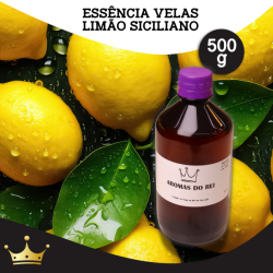 ESSÊNCIA VELAS - LIMÃO SICILIANO 500G